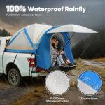 Quictent Waterproof Pickup Truck Tent for Short Beds