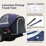 Lanceton Waterproof Pickup Truck Tent for 5.5-6 Foot Beds