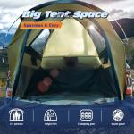 Waterproof Truck Bed Tent for 5-5.4 ft Beds