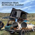 San Hima Hard Shell Rooftop Tent for Camping