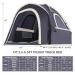 Lanceton Waterproof Pickup Truck Tent for 5.5-6 Foot Beds