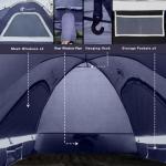 Lanceton Waterproof Pickup Truck Tent for 5.5-6 Foot Beds