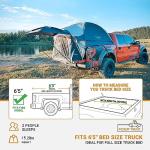 KingCamp 6.5-ft Truck Bed Tent for Two