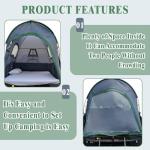 SparkByLiye 5.5-6 ft Waterproof Truck Bed Tent