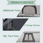 SparkByLiye 5.5-6 ft Waterproof Truck Bed Tent