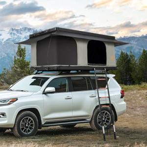 San Hima Hard Shell Rooftop Tent for Camping