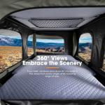 San Hima Hard Shell Rooftop Tent for Camping