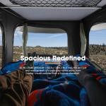 San Hima Hard Shell Rooftop Tent for Camping