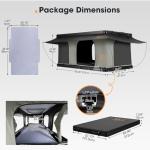 San Hima Hard Shell Rooftop Tent for Camping