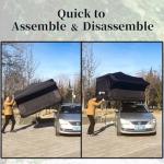 Portable Inflatable Car Rooftop Tent for Camping