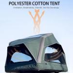 Portable Inflatable Rooftop Tent for Family Camping