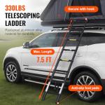 VEVOR Hard Shell Rooftop Tent for 2-3 People