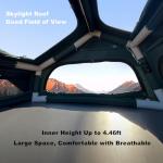 Portable Inflatable Rooftop Tent for Family Camping