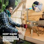 Easy Setup Inflatable Glamping Tent for All Seasons