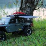 Rooftop Shed Luggage Net Tent for RC Cars