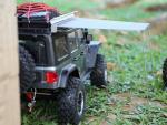 RC Car Rooftop Net Awning Tent for SCX10 TRX4