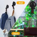 4-Pack Suction Cup Strap Hooks for Camping