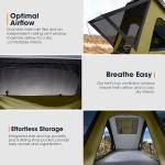 Kalbarri Lite Hardshell Rooftop Tent for Camping