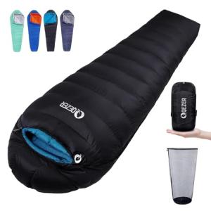 Ultralight Down Sleeping Bag for Cold Weather