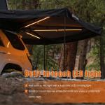 270 Plus Roof Side Car Awning with LED Light