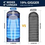ETGLCOZY 0 Degree Cold Weather Sleeping Bag