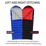 Winter Down Sleeping Bag for Cold Camping