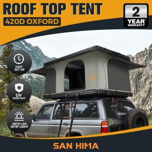 San Hima Gibb Hardshell Rooftop Tent for Camping