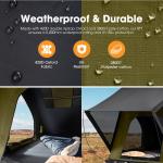 San Hima Kalbarri Lite Rooftop Tent with Ladder