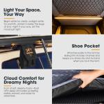 San Hima Gibb Hardshell Rooftop Tent for Camping