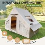 Easy Setup Inflatable Glamping Tent for All Seasons