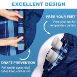 Cozy XL Double Sleeping Bag for Couples Outdoors