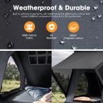 San Hima Kalbarri Lite Rooftop Tent and Solar Panel