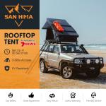 San Hima Kalbarri Rooftop Tent with Ladder