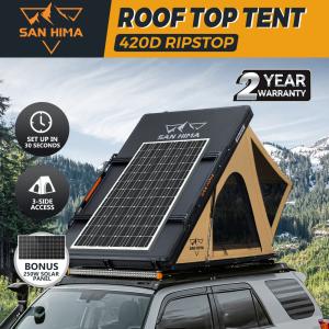 San Hima Kalbarri Lite Rooftop Tent with Solar Panel