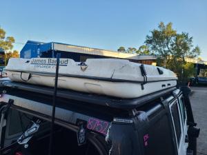 Jeep Wrangler Roof Rack with Awning/Tent