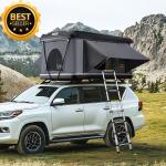 Hard Shell Rooftop Tent with Ladder and Lights