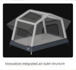 Wild Land Air Rooftop Tent with Built-in LEDs
