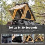 San Hima Kalbarri Lite Rooftop Tent with Solar Panel