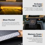 San Hima Kalbarri Lite Rooftop Tent with Solar Panel