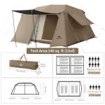 Naturehike 6/8 Person Instant Camping Tent