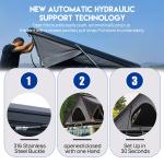 PORIYA Waterproof Hardshell Rooftop Tent for Jeep
