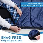 Queen Size Waterproof Double Flannel Sleeping Bag