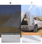 HEYTRIP Waterproof SUV Tailgate Tent with Awning