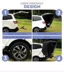 SUV Tailgate Tent with Mosquito Net for Camping