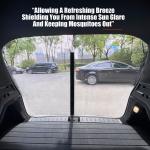 Magnetic Bug Mesh Screen for SUV Tailgates