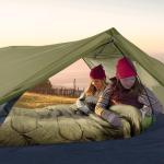 Night Cat Double Sleeping Bag for Cold Weather Camping