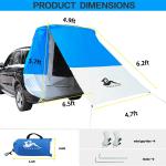 SUV Tailgate Tent with Awnings and Accessories