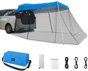 SUV Tent Tailgate Canopy with Mosquito Net