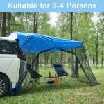 SUV Tent Tailgate Canopy with Mosquito Net