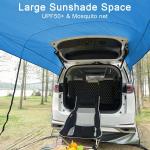 SUV Tent Tailgate Canopy with Mosquito Net